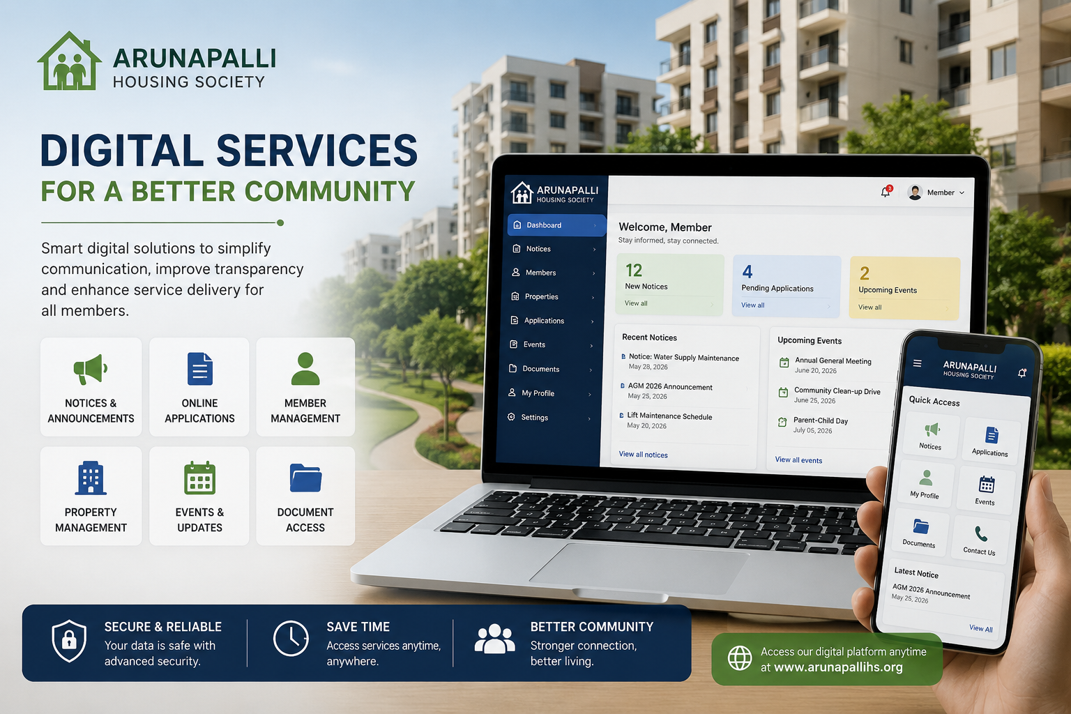 Digital Services Enhancement for Society Members